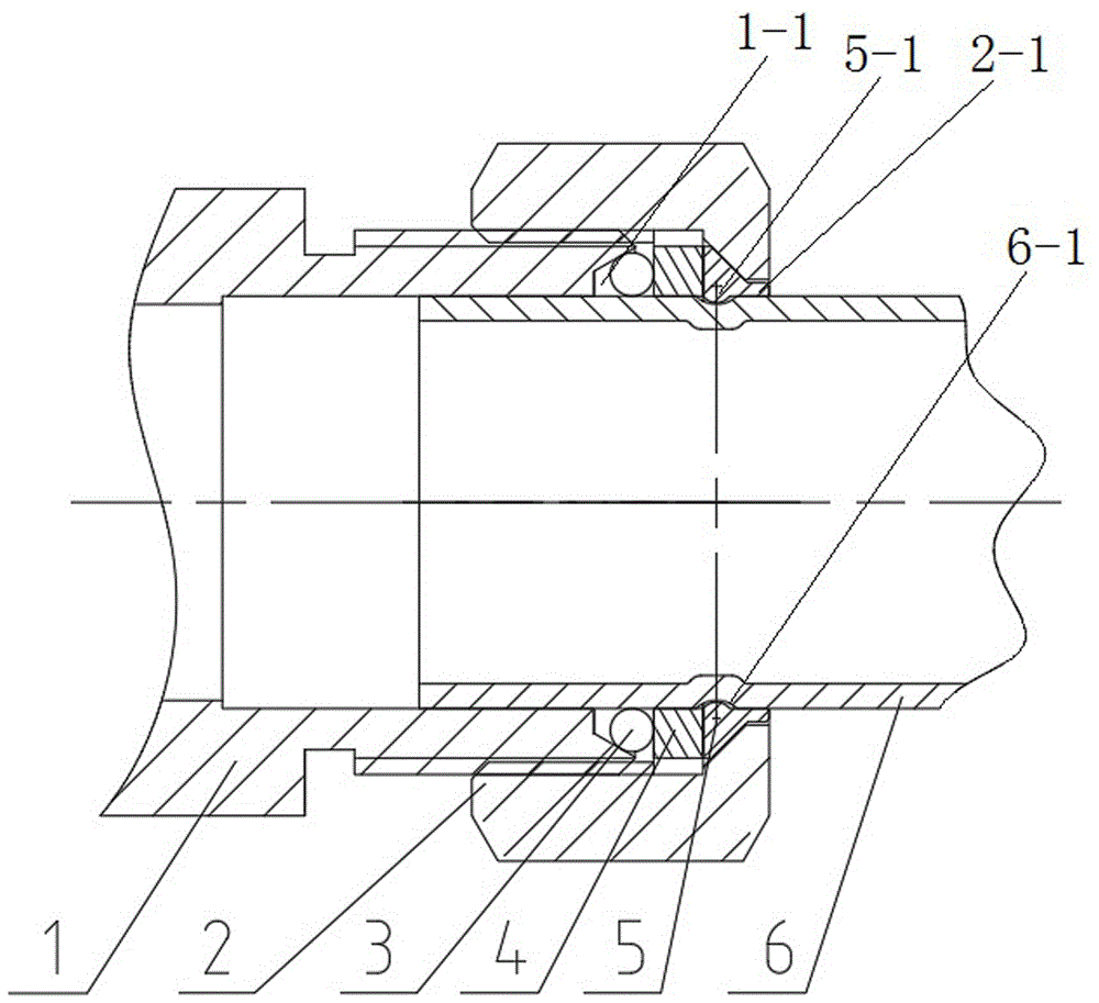 一种通用管路卡套式接头组件的制作方法