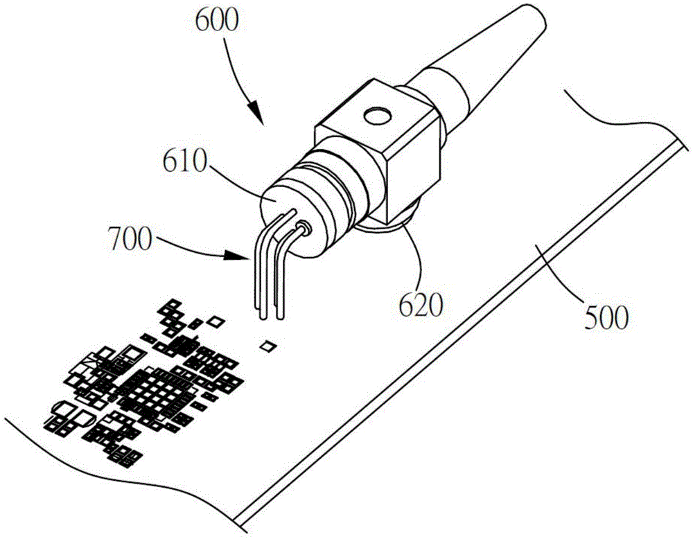 双向光学组件连接结构的制作方法