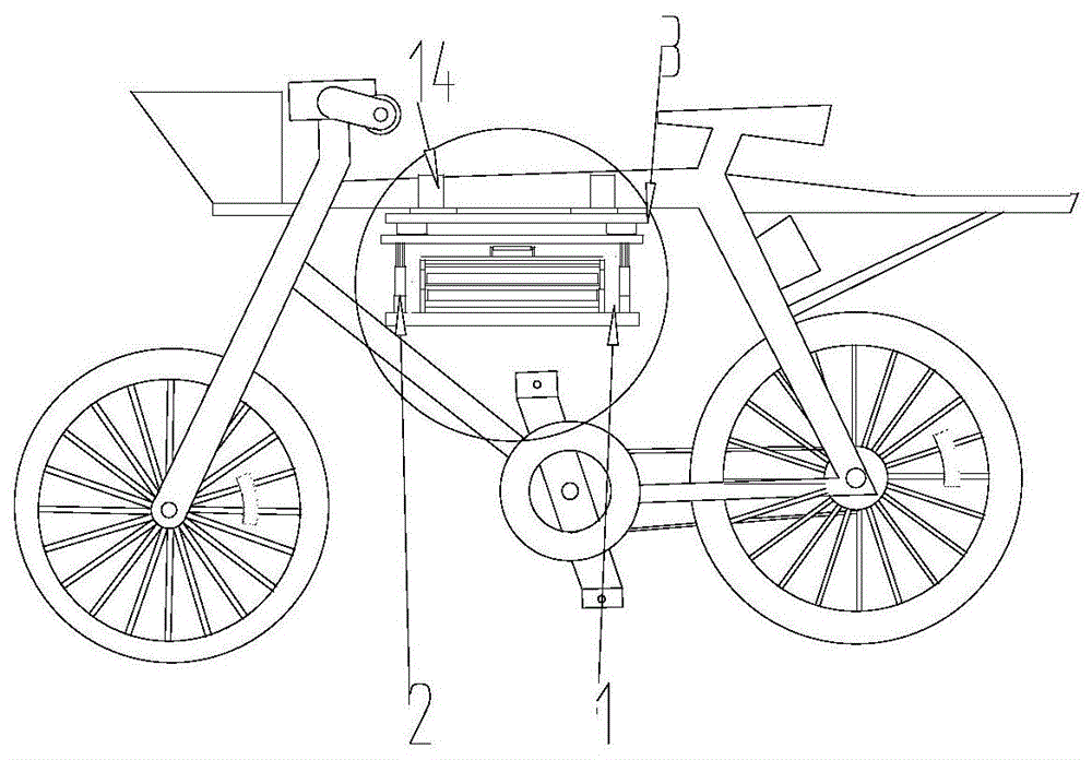 一种便携式自行车维修工具的制作方法