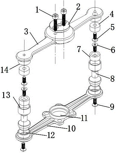 螺旋桨磁性锁定机构的制作方法