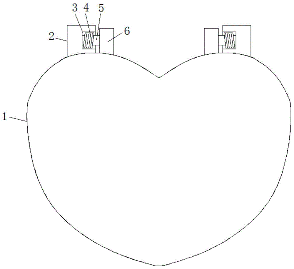 一种爱心状的盒子的制作方法