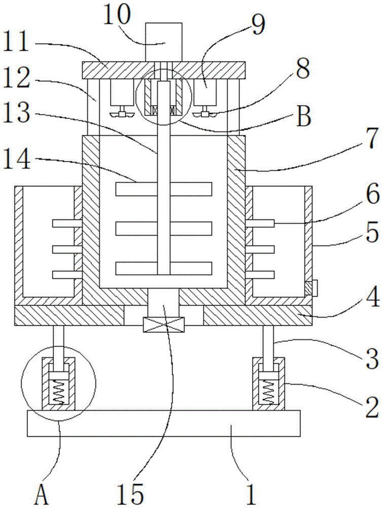 一种浆料生产用冷却塔装置的制作方法