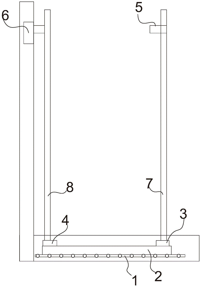一种电梯的导轨安装结构的制作方法