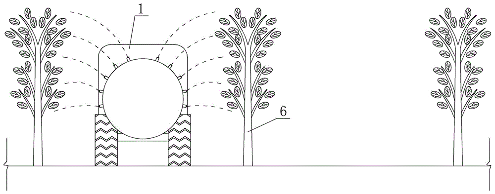 果园智能自行走式喷雾系统的制作方法
