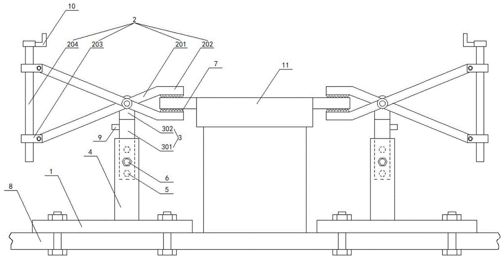 一种用于摇臂钻床上的工件夹具的制作方法