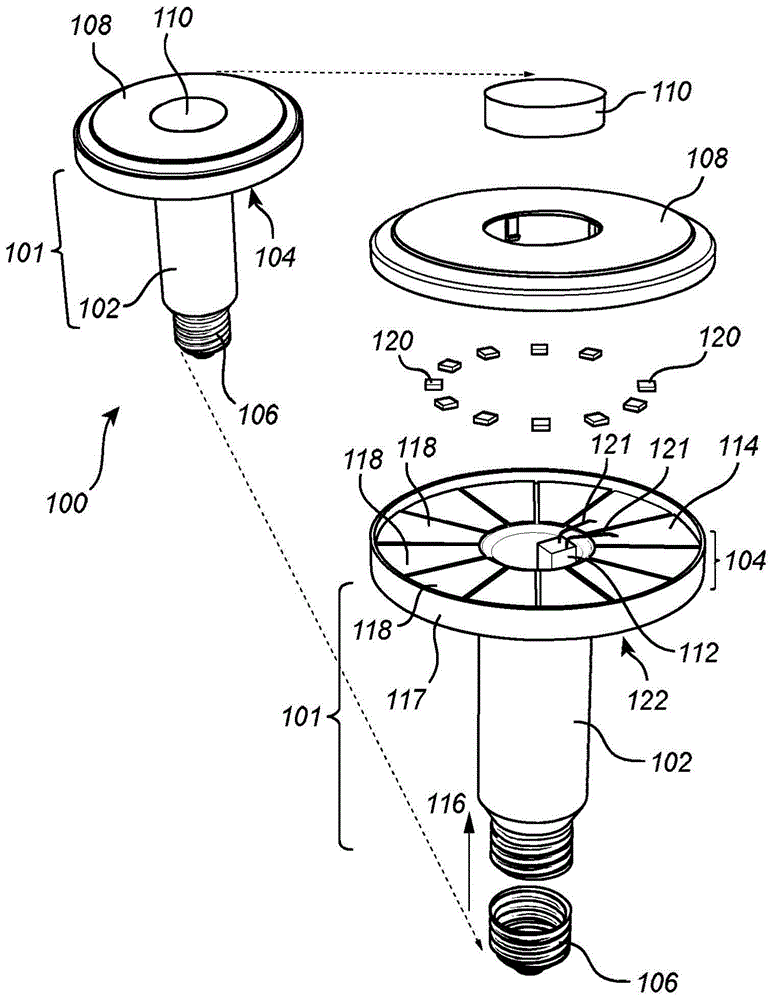 具有改进的壳体的照明设备的制作方法