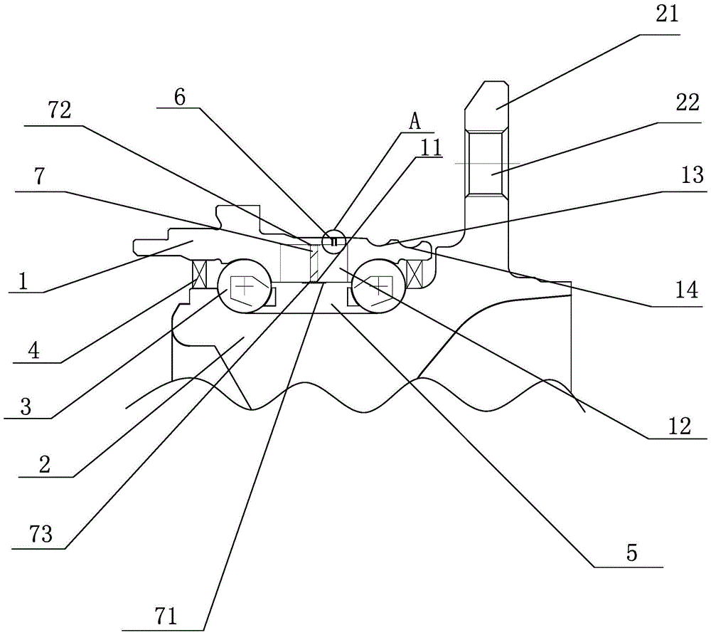 补油轮毂轴承的制作方法