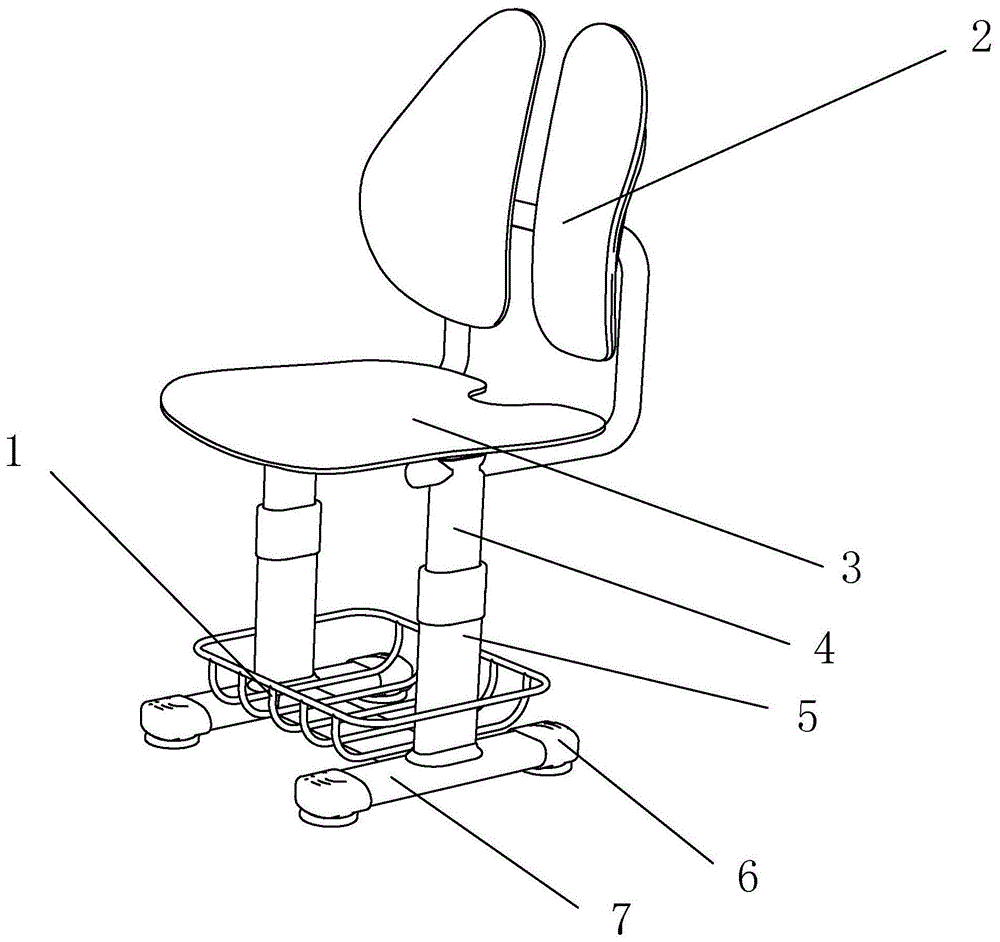一种可升降式椅子的制作方法