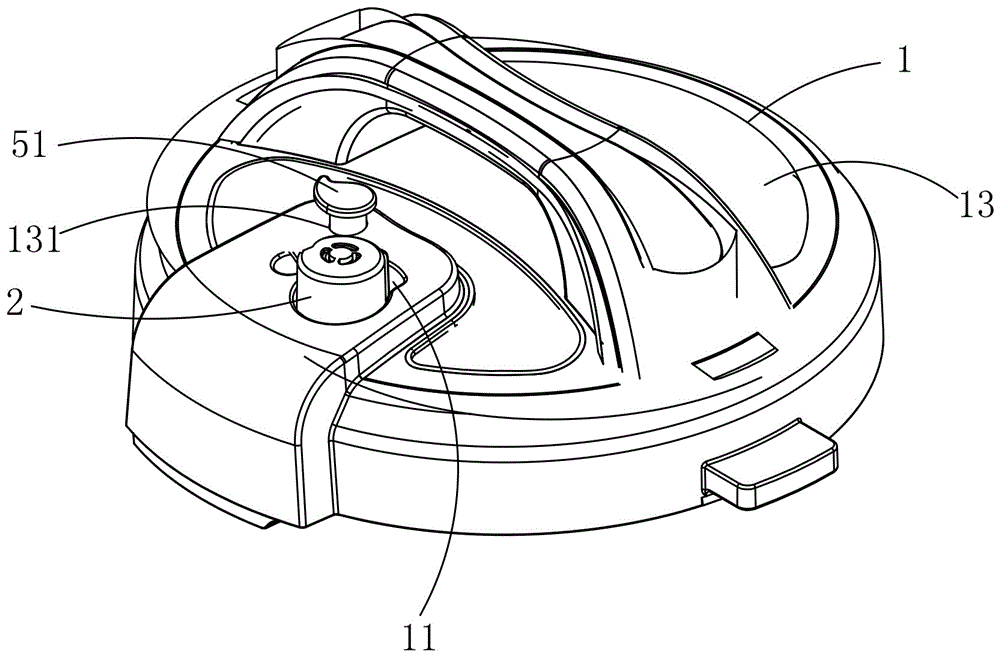 电压力锅的排气装置的制作方法