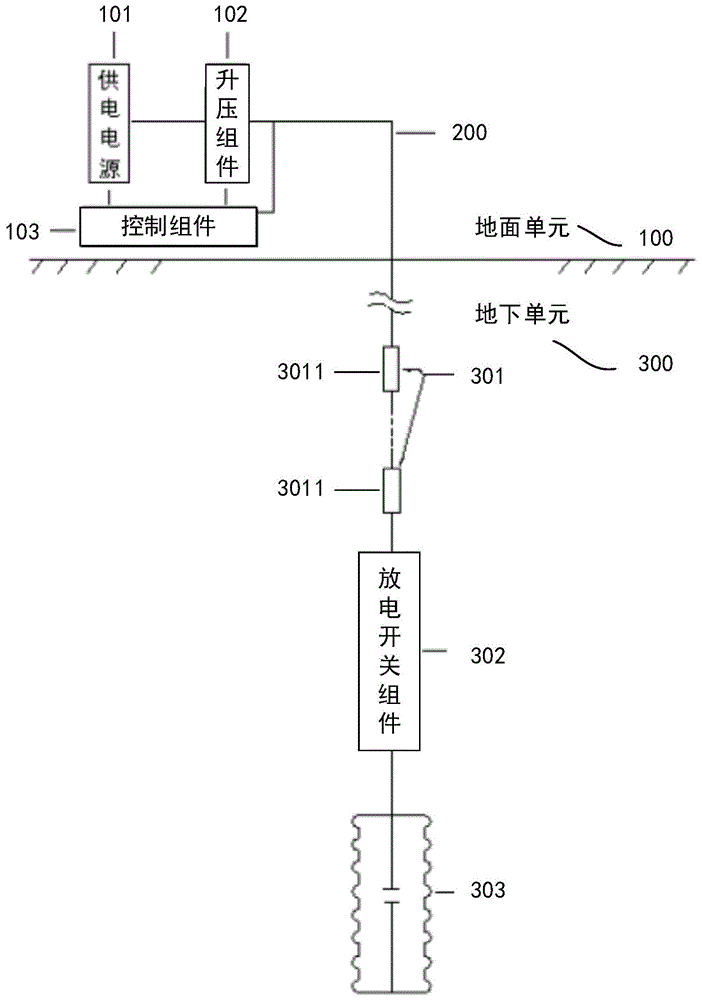 一种电火花震源装置及其系统的制作方法