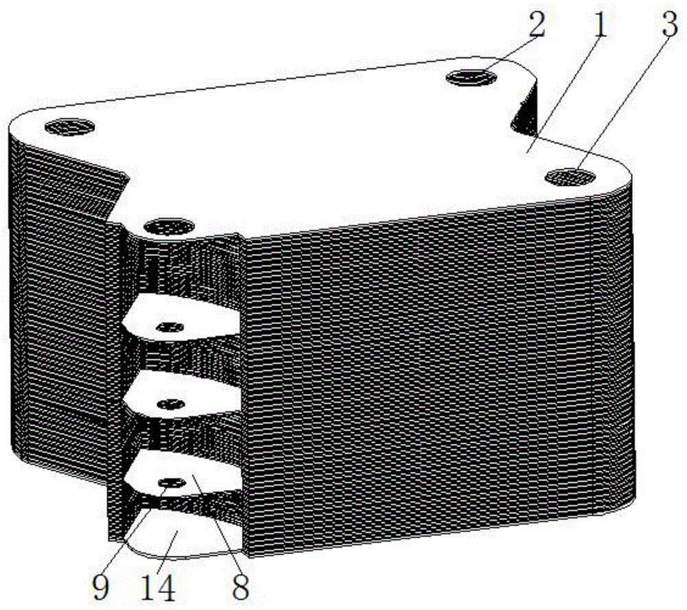 一种带有均液装置的集成式微通道换热器的制作方法