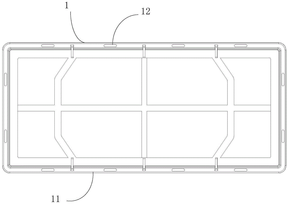 一种过滤框及空气过滤器的制作方法