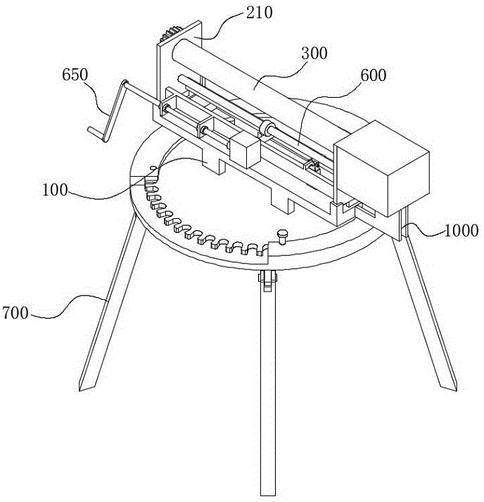 一种安全性高的建筑工程用安全摇架的制作方法