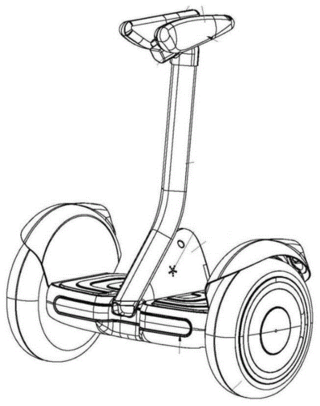 一种平衡车车体结构及使用该车体结构的平衡车的制作方法