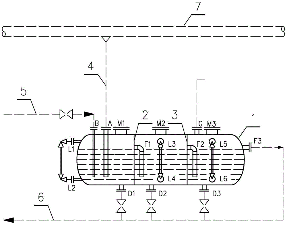 一种煤气管道用的多室水封槽的制作方法