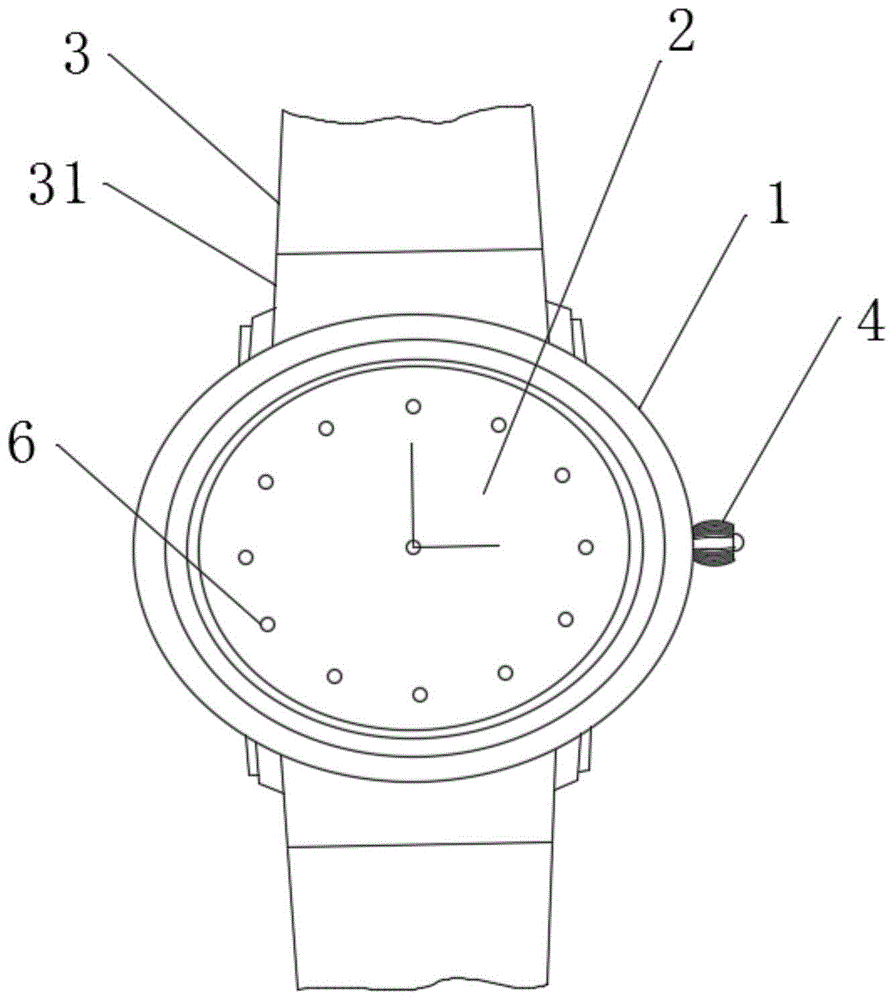 琥珀蜜蜡手表的制作方法