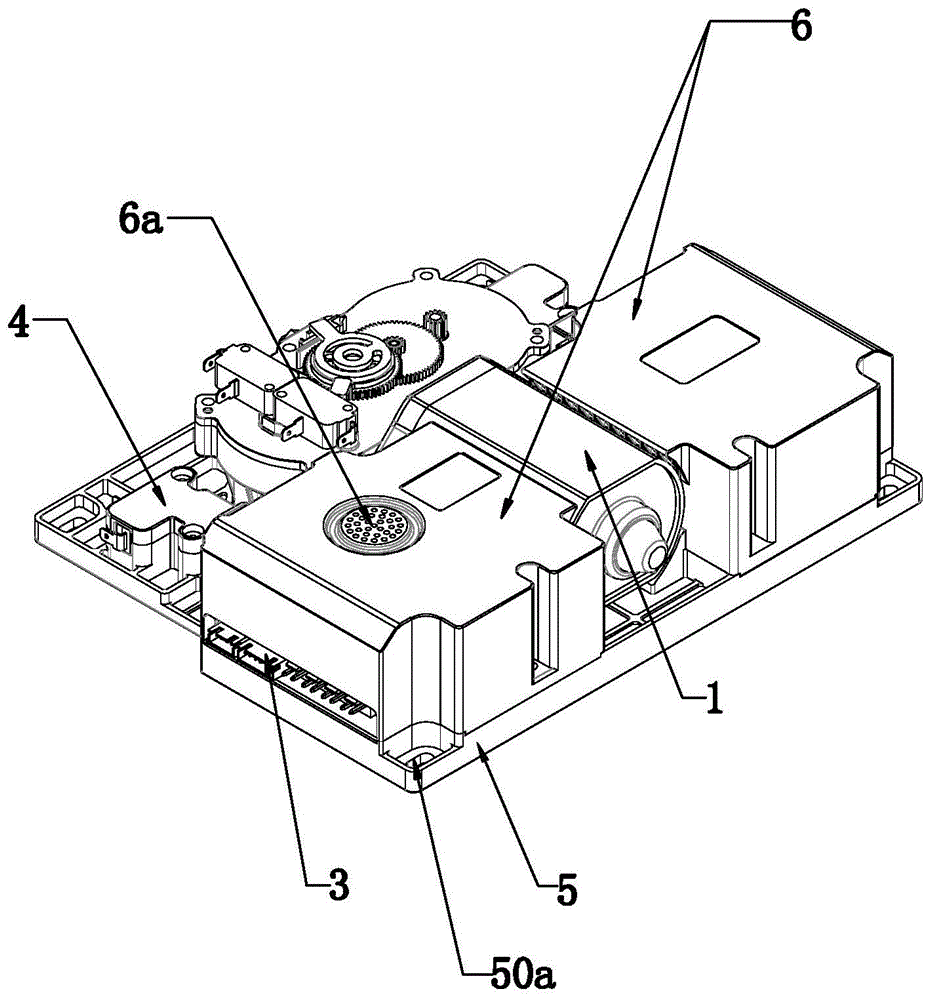 一种电动晾衣机用带控制系统的升降机构的制作方法