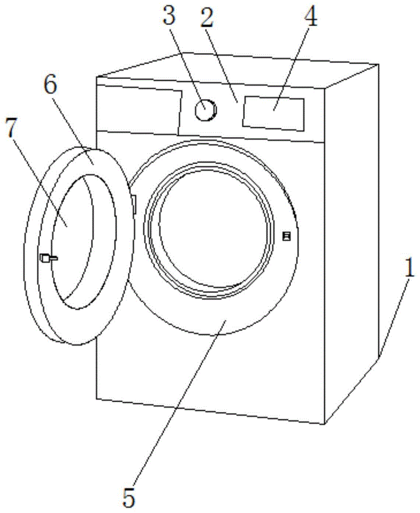 一种烘干式滚筒洗衣机的制作方法
