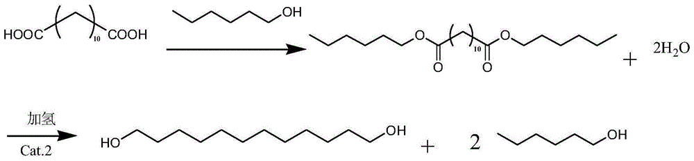 一种1,12-十二烷二醇的制备方法与流程