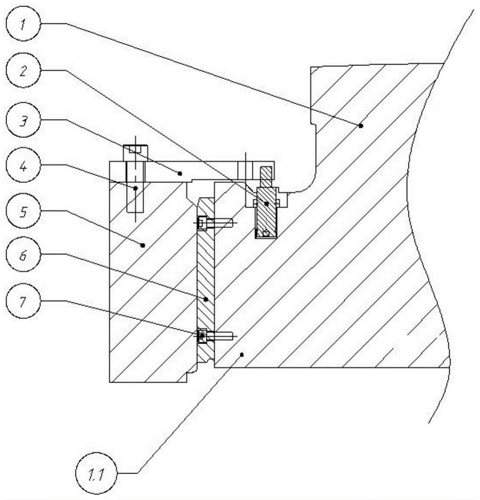 一种斜楔活动凸模限位压板机构的制作方法
