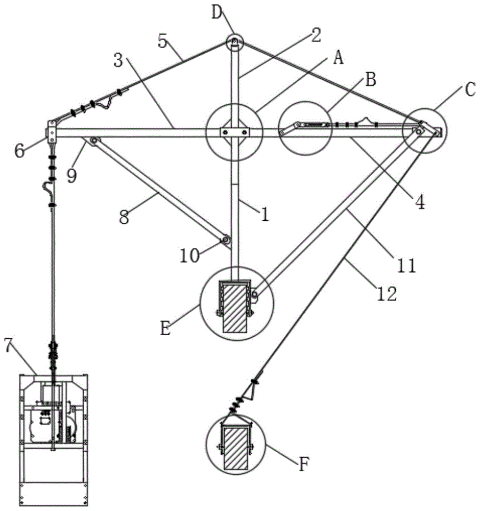 一种基于既有结构自锚式施工吊篮悬挂机构的制作方法