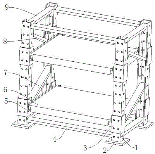 一种建筑施工用仓储管理设备的制作方法