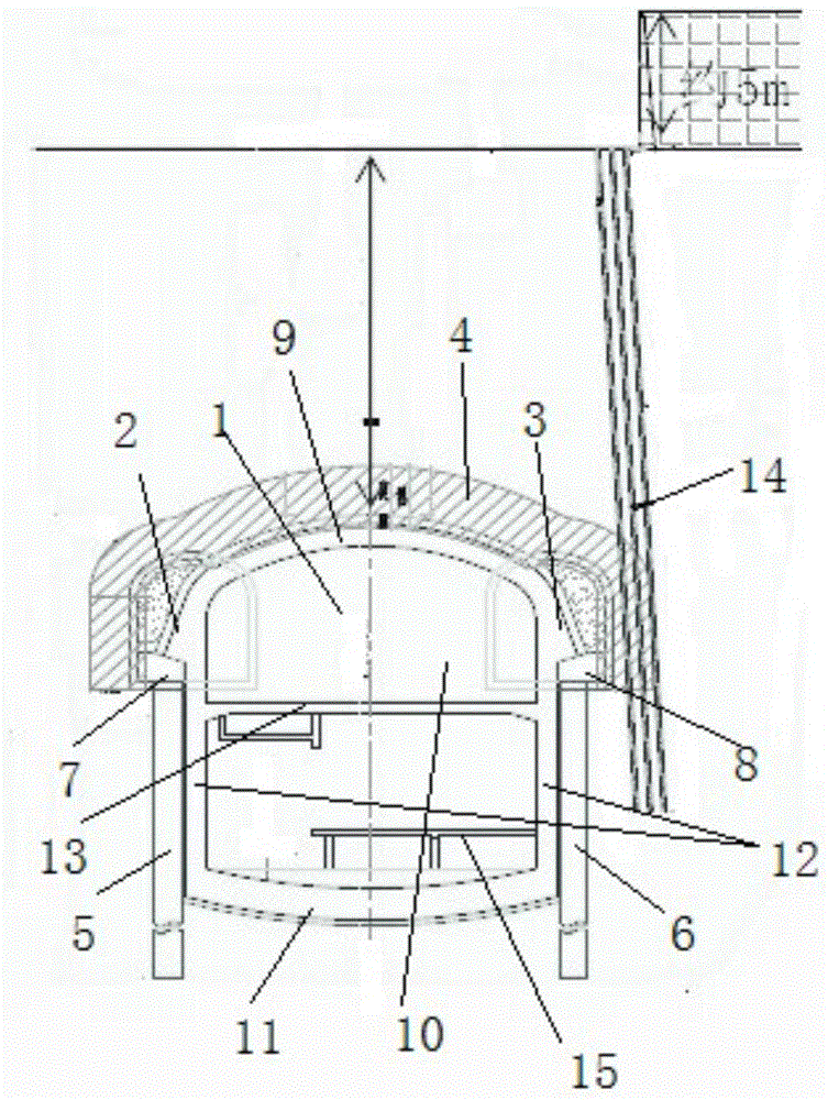 一种深埋PBA地铁车站断面设计方法与流程