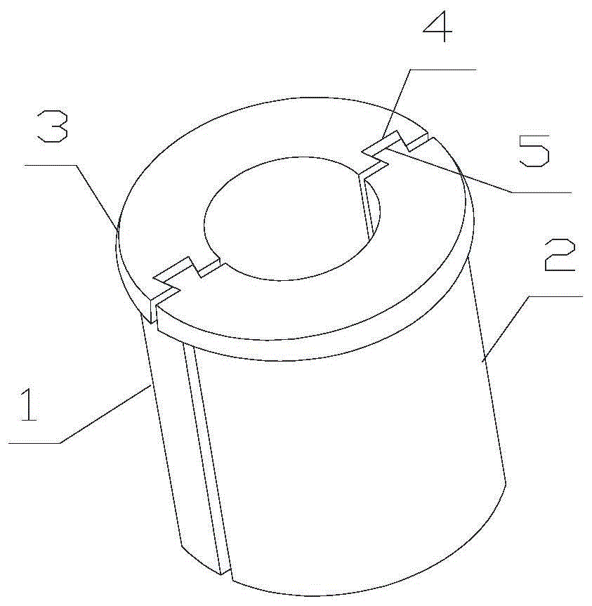 抽油机盘根盒咬合式压盖的制作方法