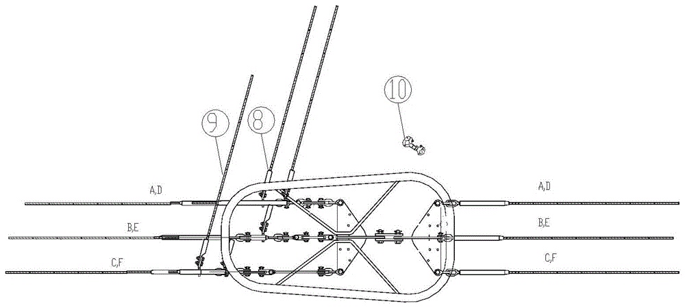 一种输电线路档内引接多分裂导线装置及引接方法与流程