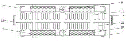 一种建筑工程用跳板防护装置的制作方法