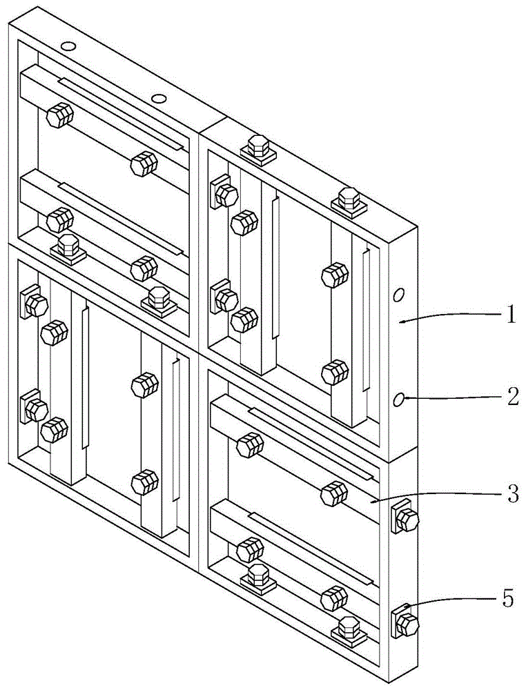 一种防止形变的建筑铝模板的制作方法