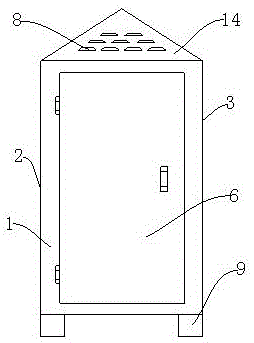 一种防水型进线柜的制作方法