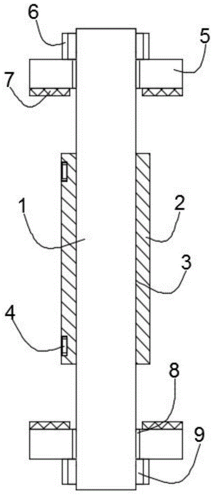 一种用于电力线缆布置的具有减震功能的穿墙套筒的制作方法