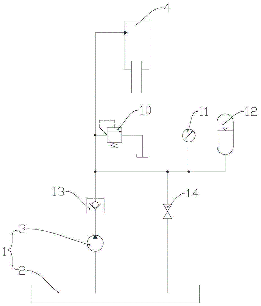 焊缝带钢递送用液压系统的制作方法