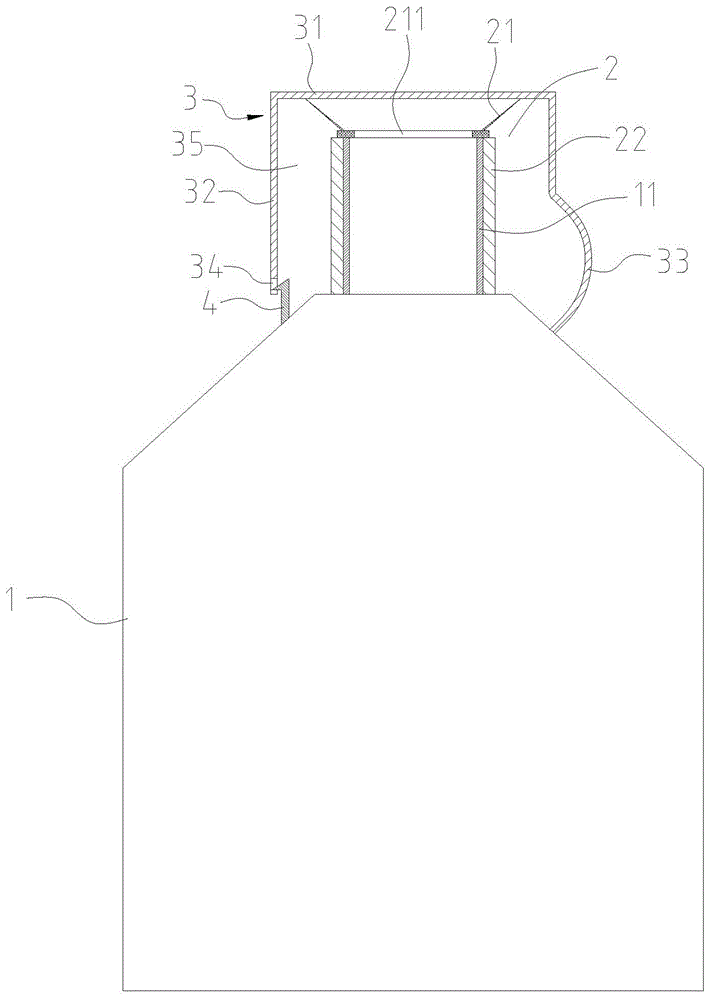 一种防打开安全瓶的制作方法