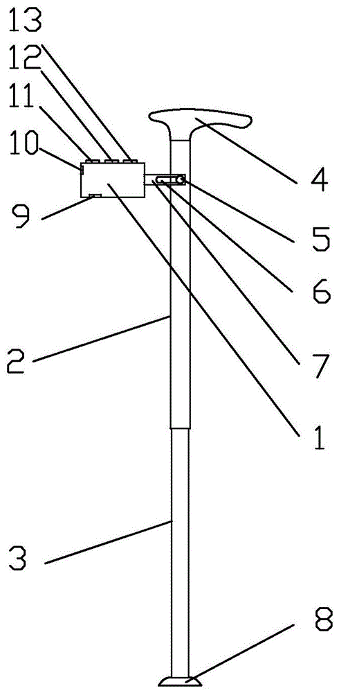 智能导盲拐杖的制作方法