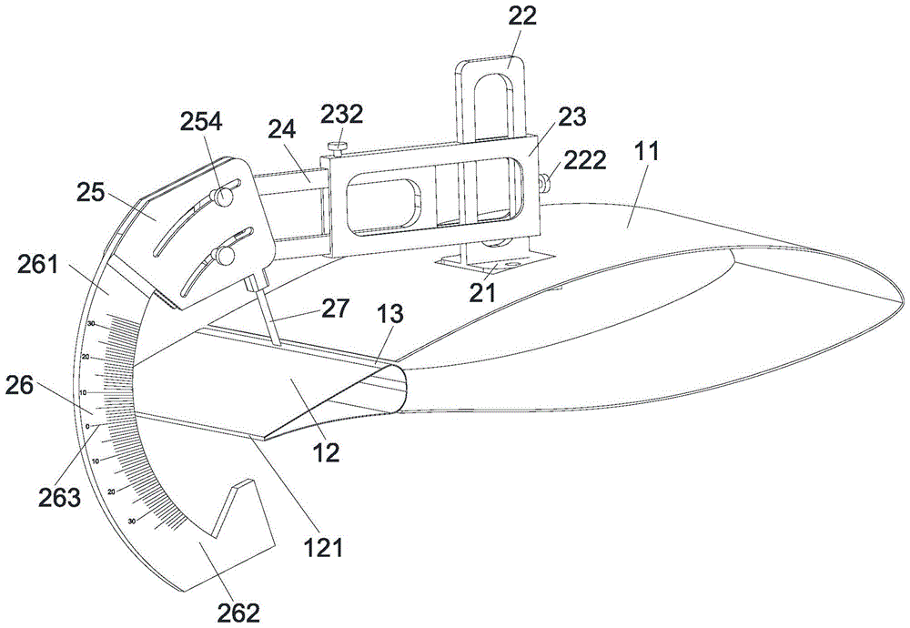 一种小型无人机气动舵面标定装置的制作方法