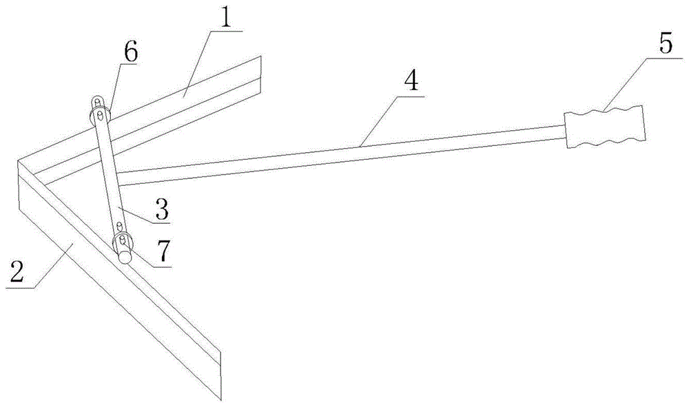 一种V字型刮水板的制作方法