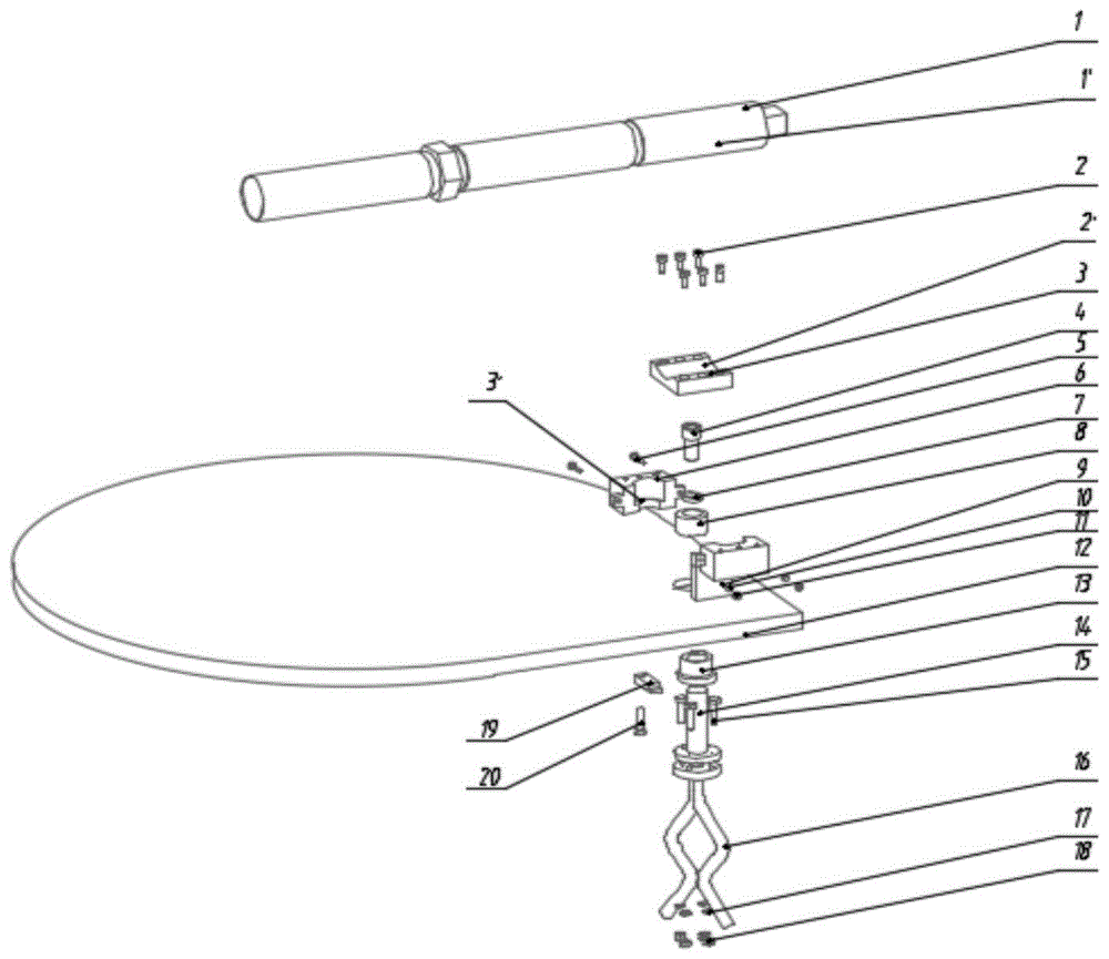 水下卡箍连接器的摩擦式防松结构的制作方法
