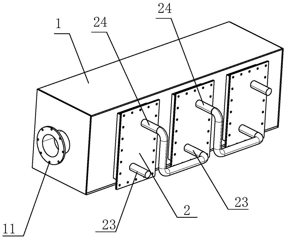 废气直冷器的制作方法