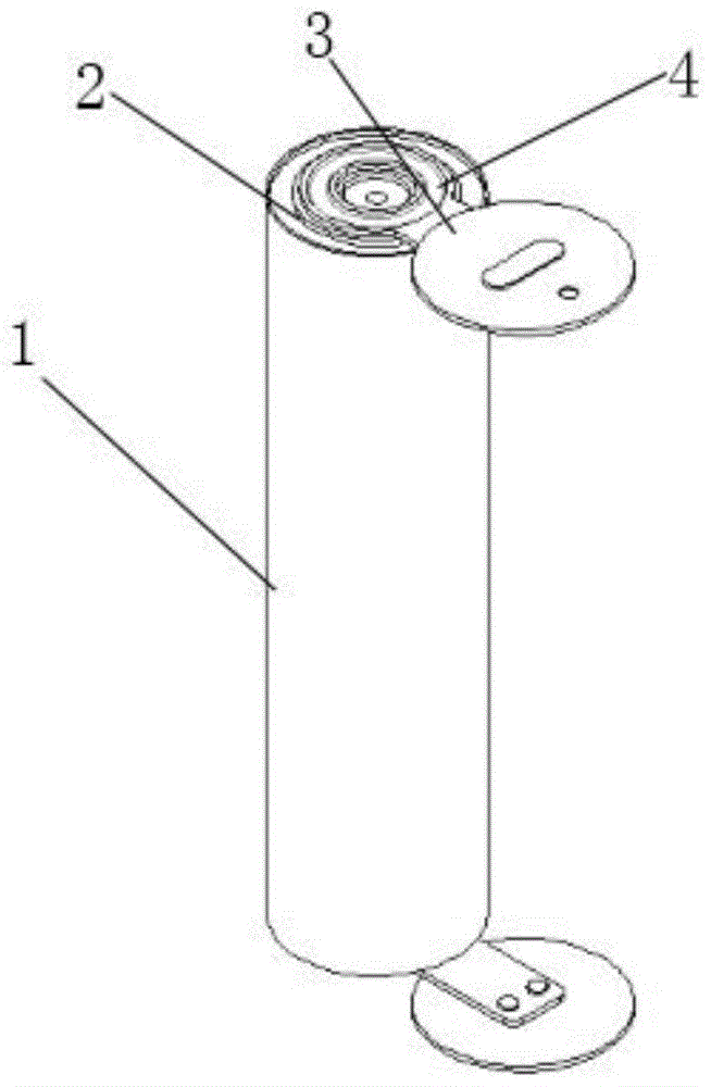 一种锂离子圆柱电池及其加工方法与流程