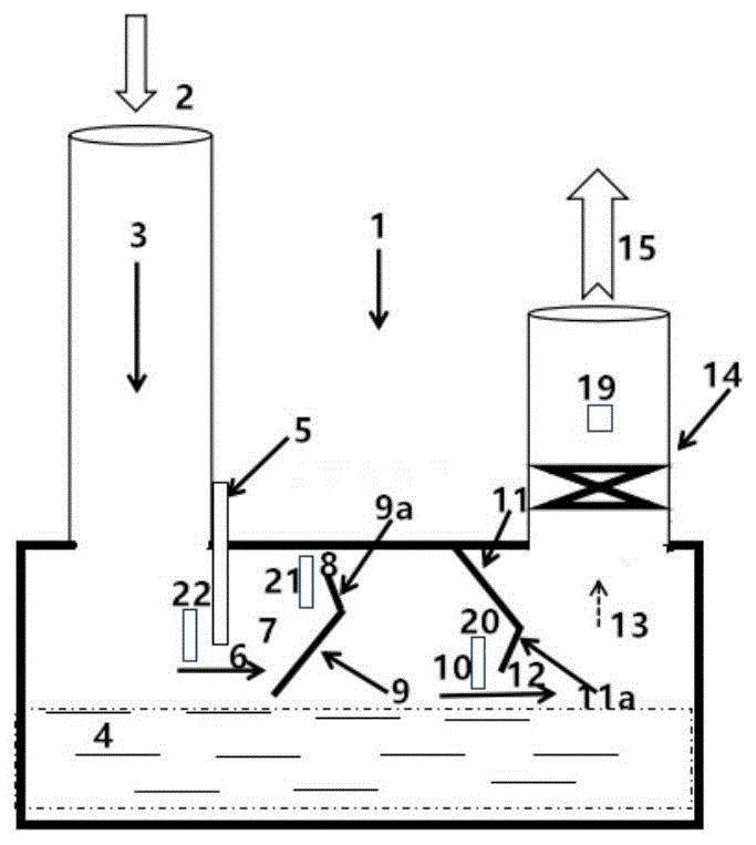一种附带文丘里调节器的工业废气治理用喷淋装置的制作方法
