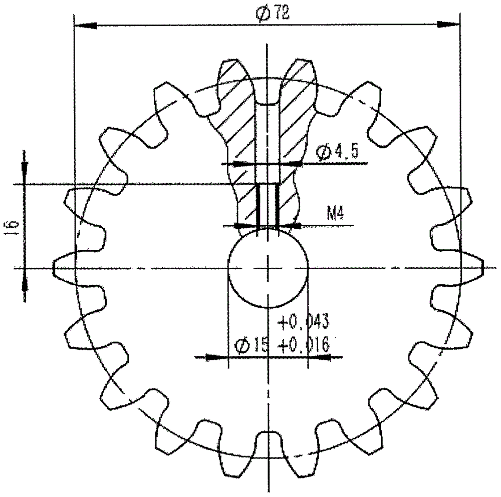 一种快速更换零件的齿轮传动系统故障模拟实验台的制作方法