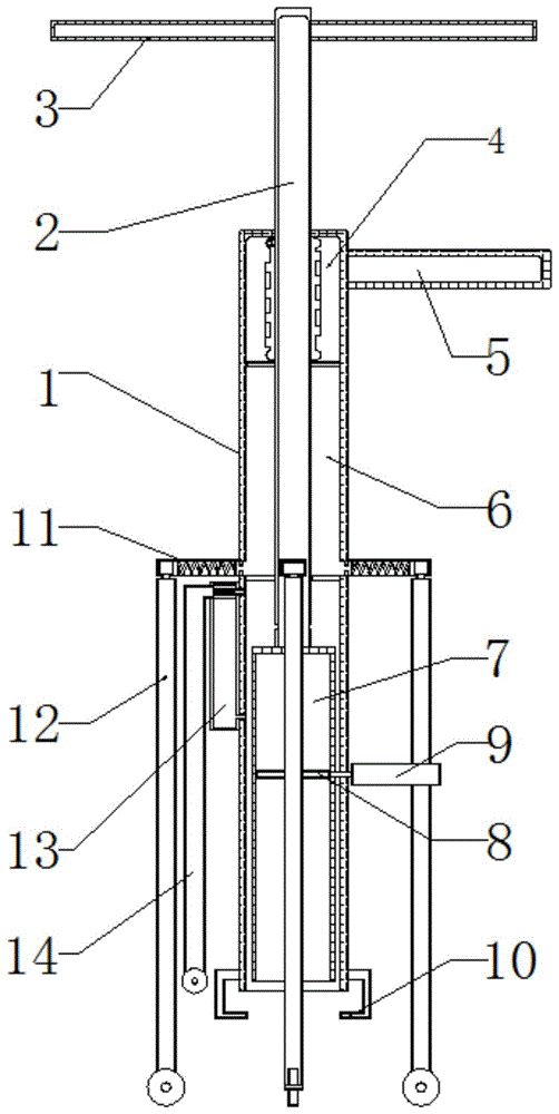 一种建筑工程施工前地基土质分类检测取样装置的制作方法