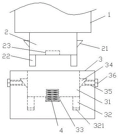 一种基于变压器的安装固定结构的制作方法