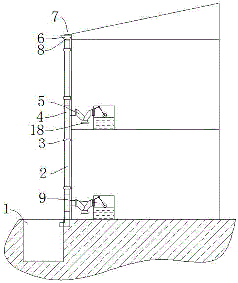 一种建筑物用雨水收集装置的制作方法