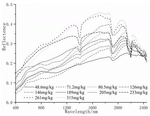 一种沉积型稀土La元素含量的高光谱反演方法与流程