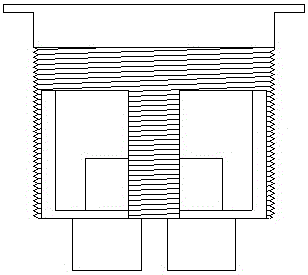 磁力复位冲水按钮的制作方法