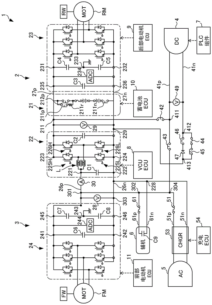 车辆的电源系统的制作方法