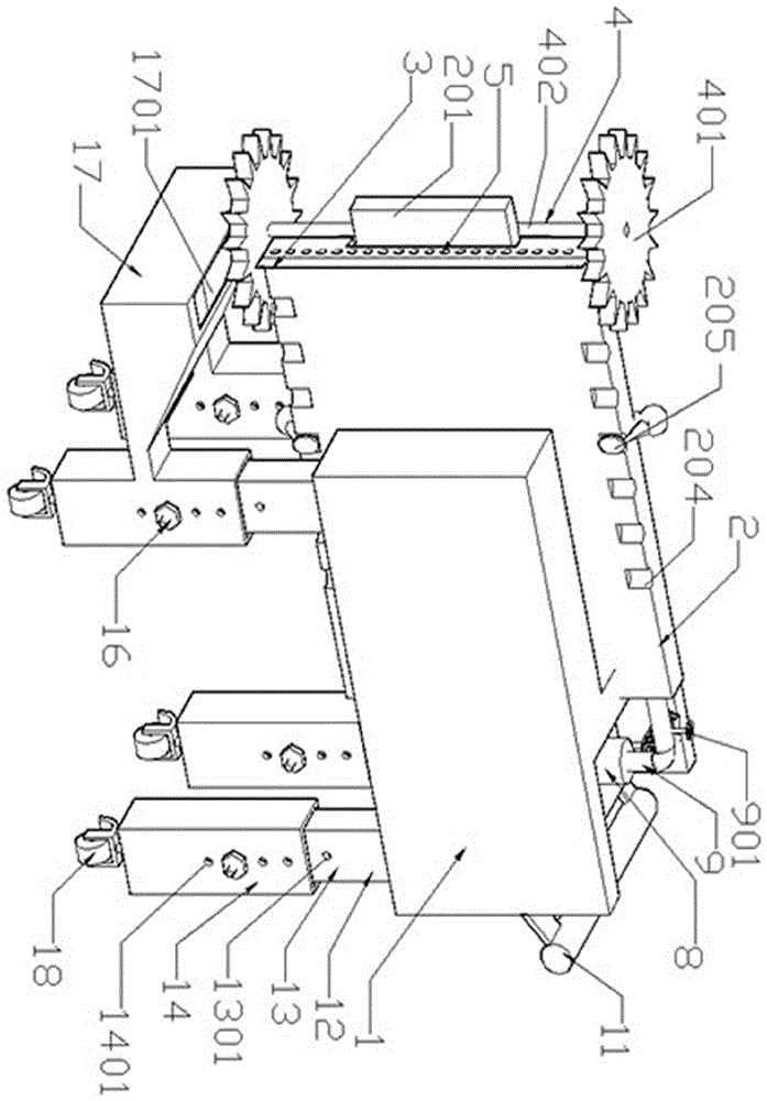 一种房屋建筑装饰装修墙面高效铲粉装置的制作方法